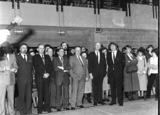 Complexe sportif Inaug, mars 1983