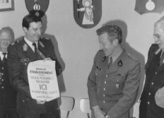 Départ du Capitaine Kubiak 1986