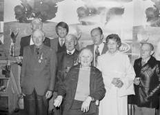 Décorés Louis et Albert Valentin Maison Doms nov. 1979