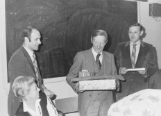 Adjudant Mertz Mise à la retraite dec. 1980