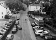 Travaux Porte de Treves avril 1993
